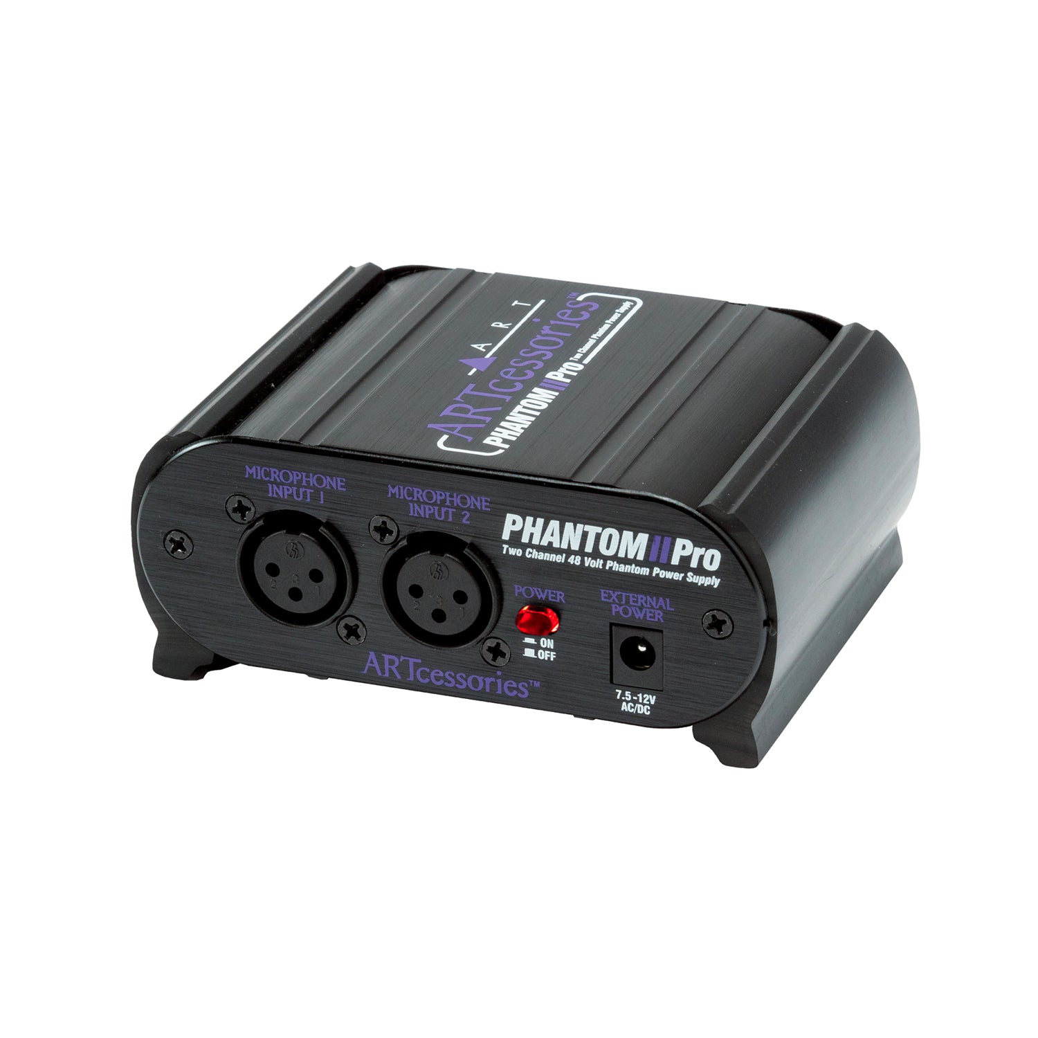 ART Phantom II Pro 2-channel 48V Phantom Power Supply